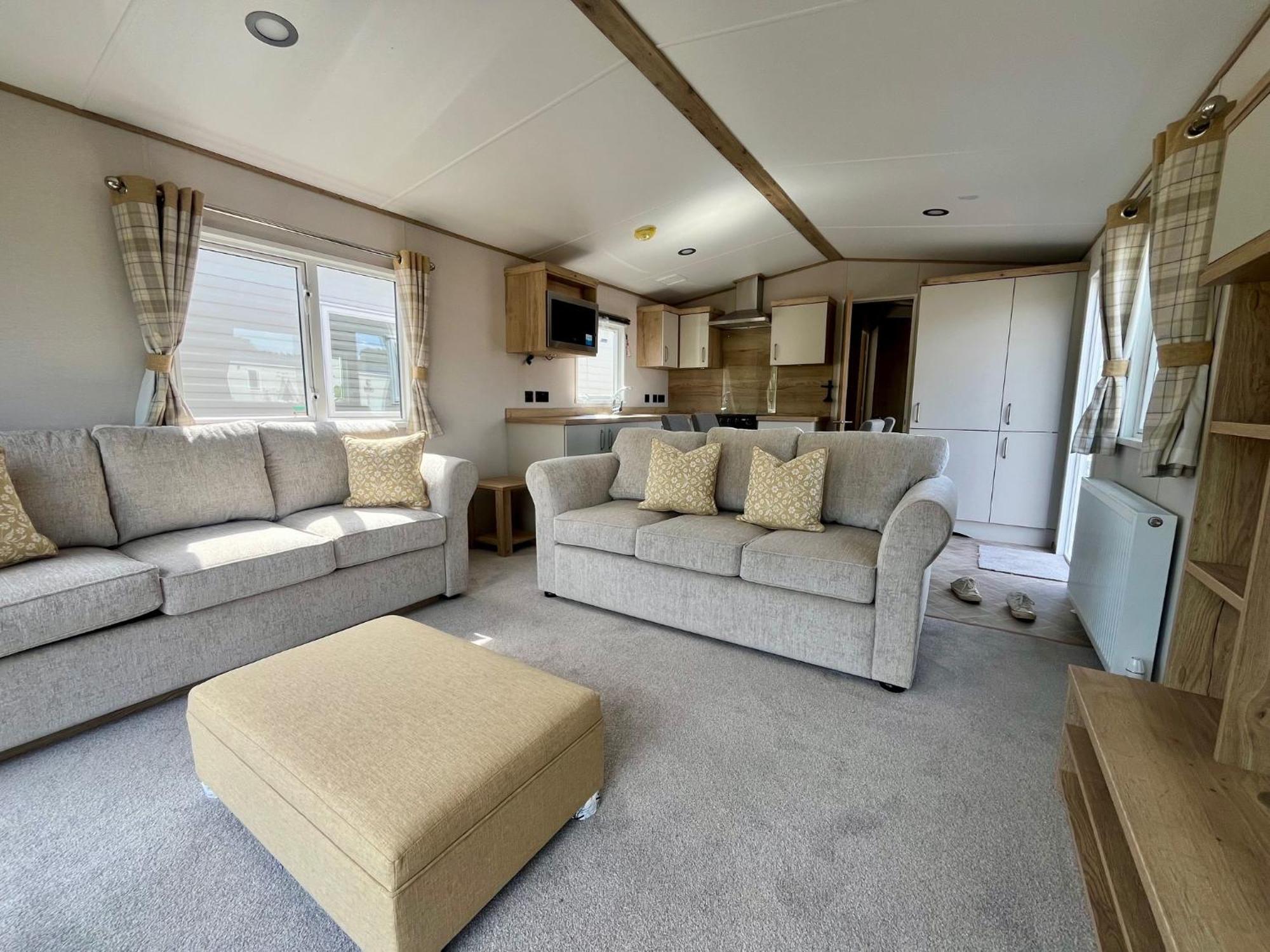 Caravan On Fantastic Site 던바 외부 사진