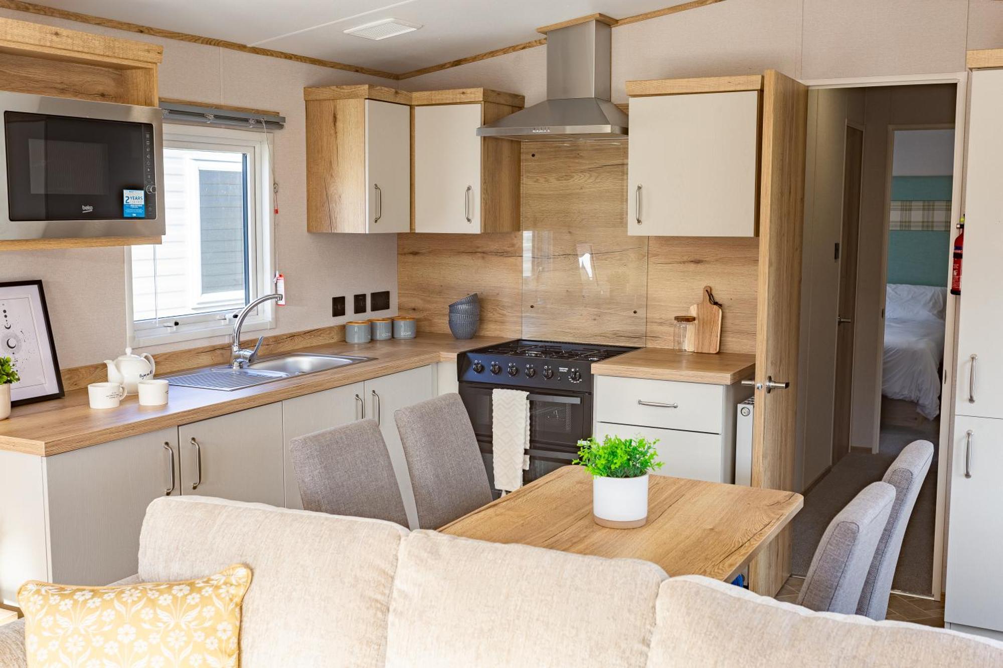 Caravan On Fantastic Site 던바 외부 사진